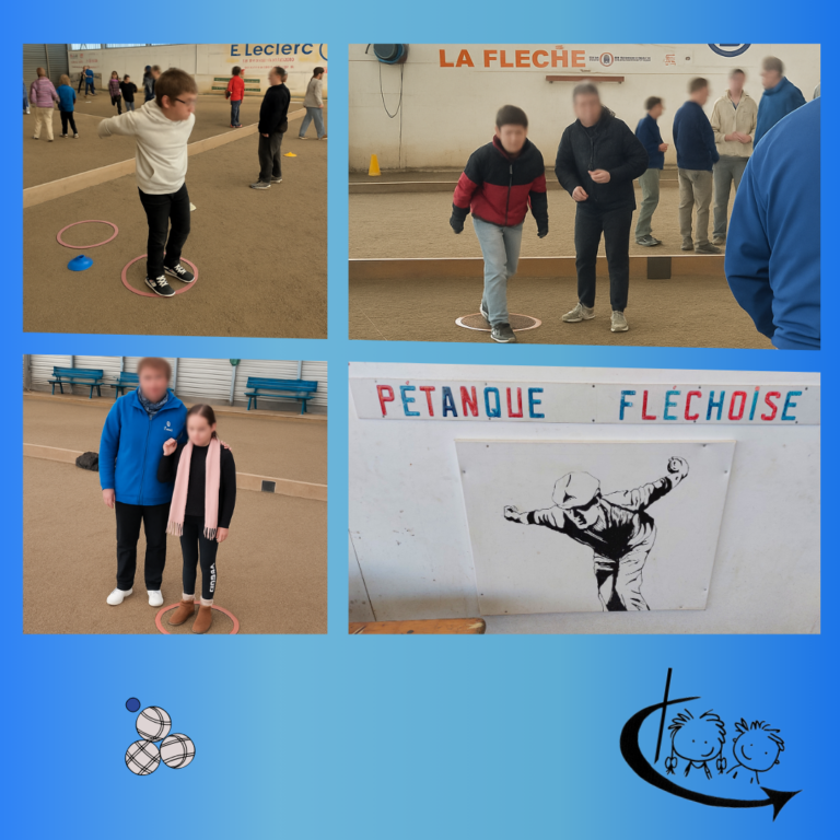 Initiation pétanque pour quelques Ce2 et les Cm1 Cm2