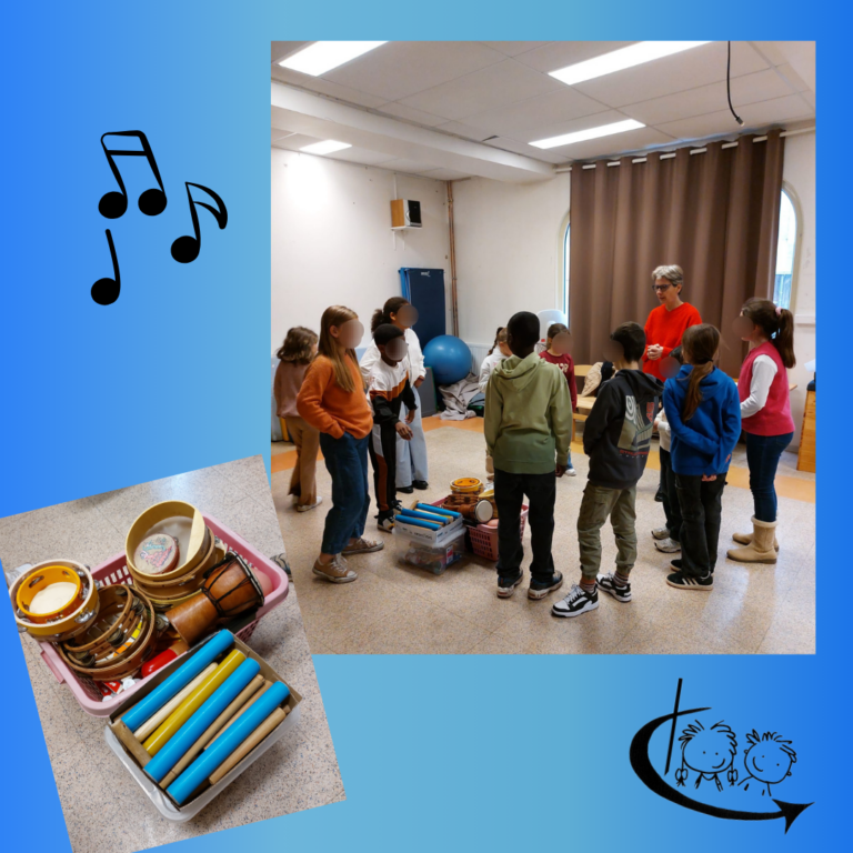 Atelier musique sur l&rsquo;heure méridienne